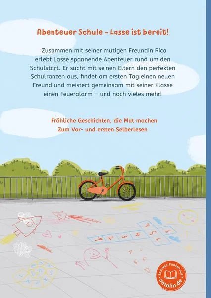 Hardcover Erstlesebuch Lasse in der 1. Klasse ab 6 Jahren