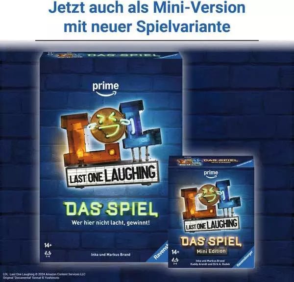 Last One Laughing - Das Spiel Mini Edition - Ravensburger