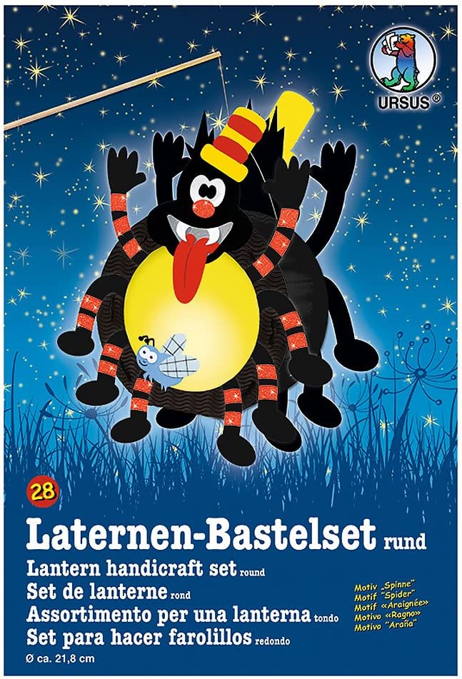 Laternen Bastelset Spinne - Idena