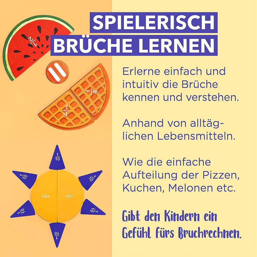 Leckereien Brüche - Spiel - MierEdu