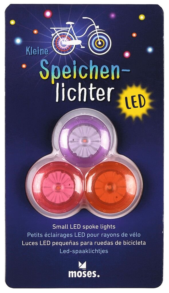 LED kleine Speichenlichter - 3er Packung - Moses