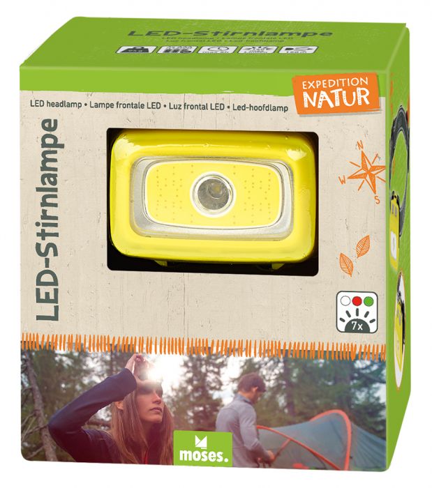 LED - Stirnlampe Expedition Natur - Moses