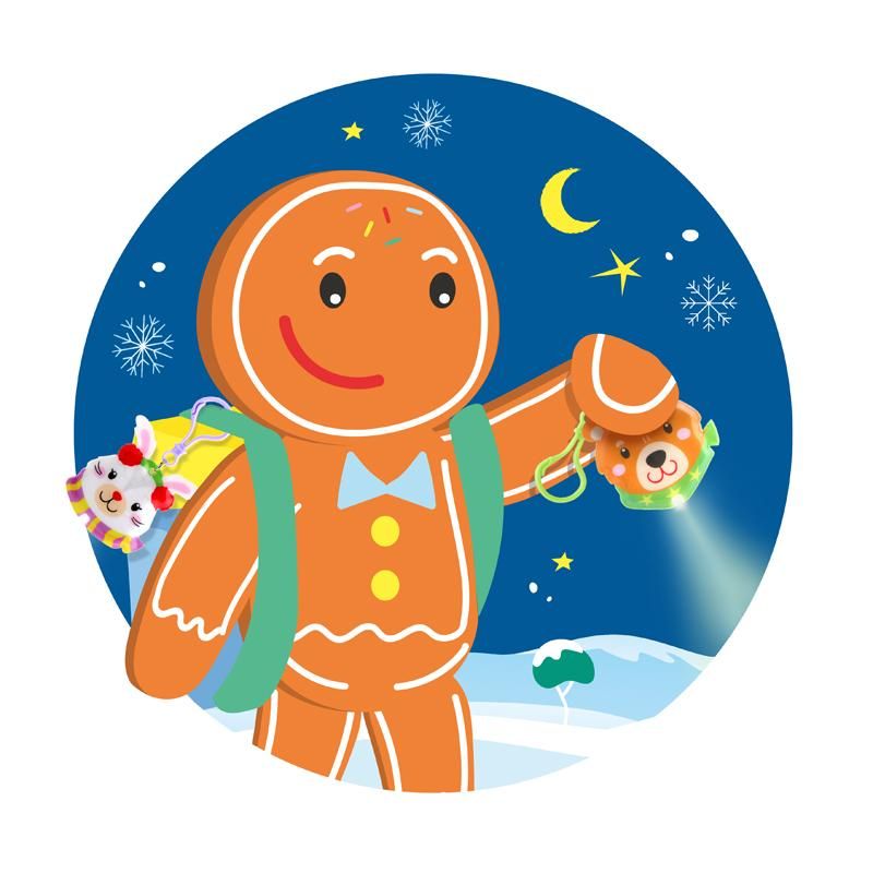 LED-Licht mit Karabiner – Bär und Hase Design
