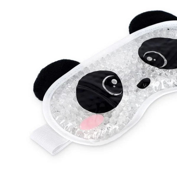 Panda-Augenmaske aus Gel, gekühlt für entspannende Wirkung
