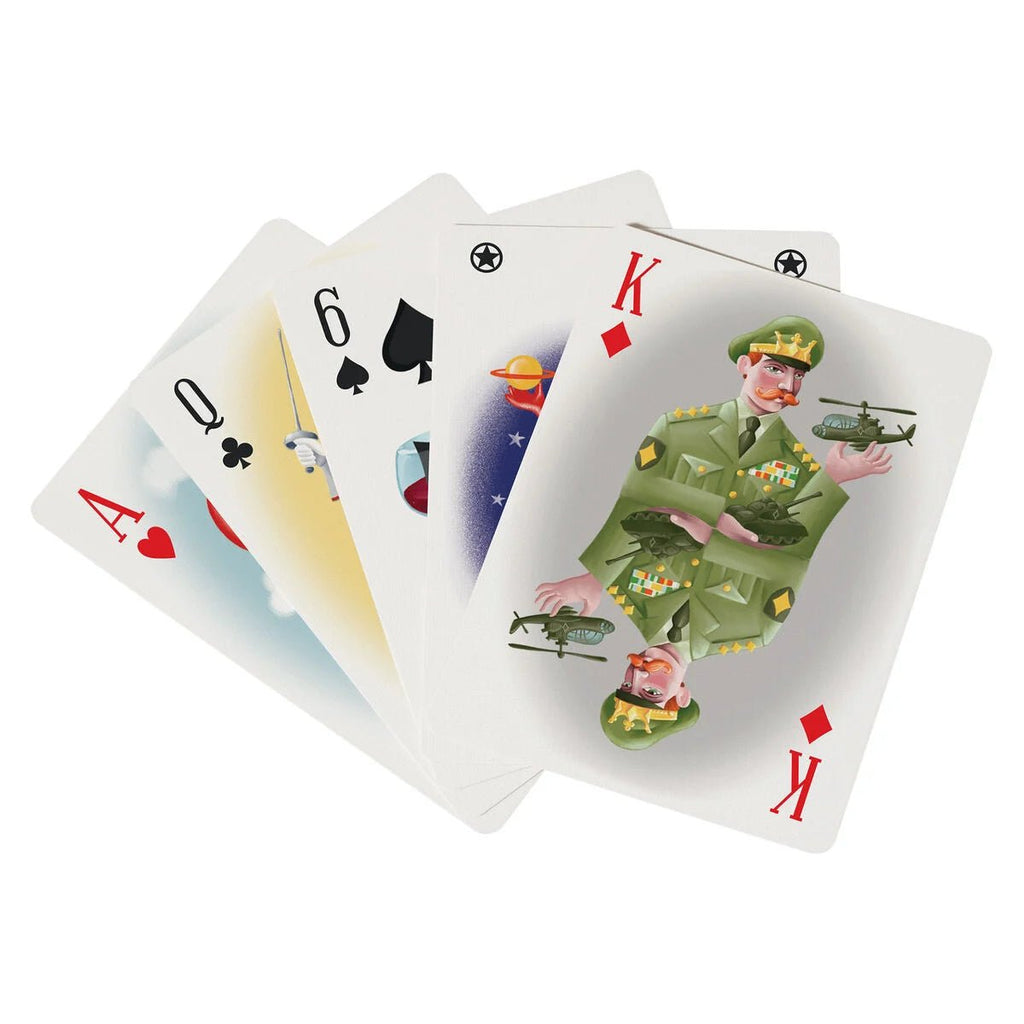 Legami Spielkarten Set mit Illustrationen von Marco Marella