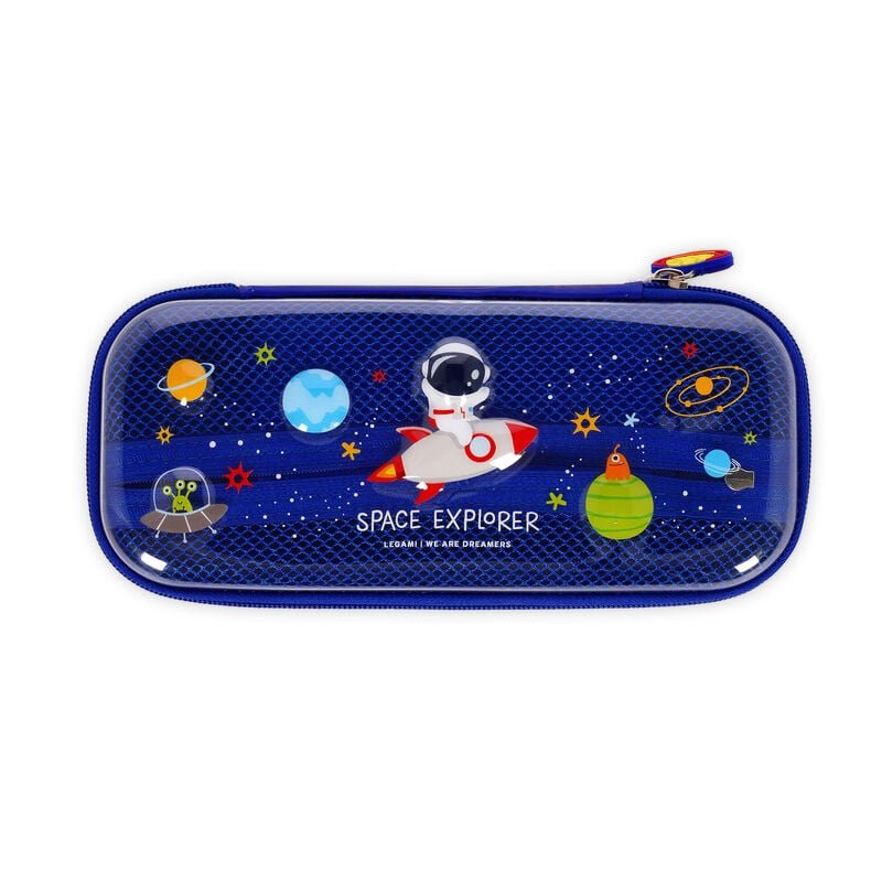 Legami Federmäppchen Space mit zwei Fächern und Weltraumdesign