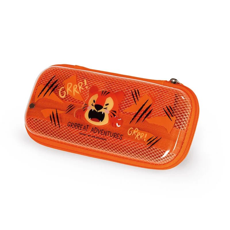 Kinder Federtasche Tiger von Legami – robust und bunt