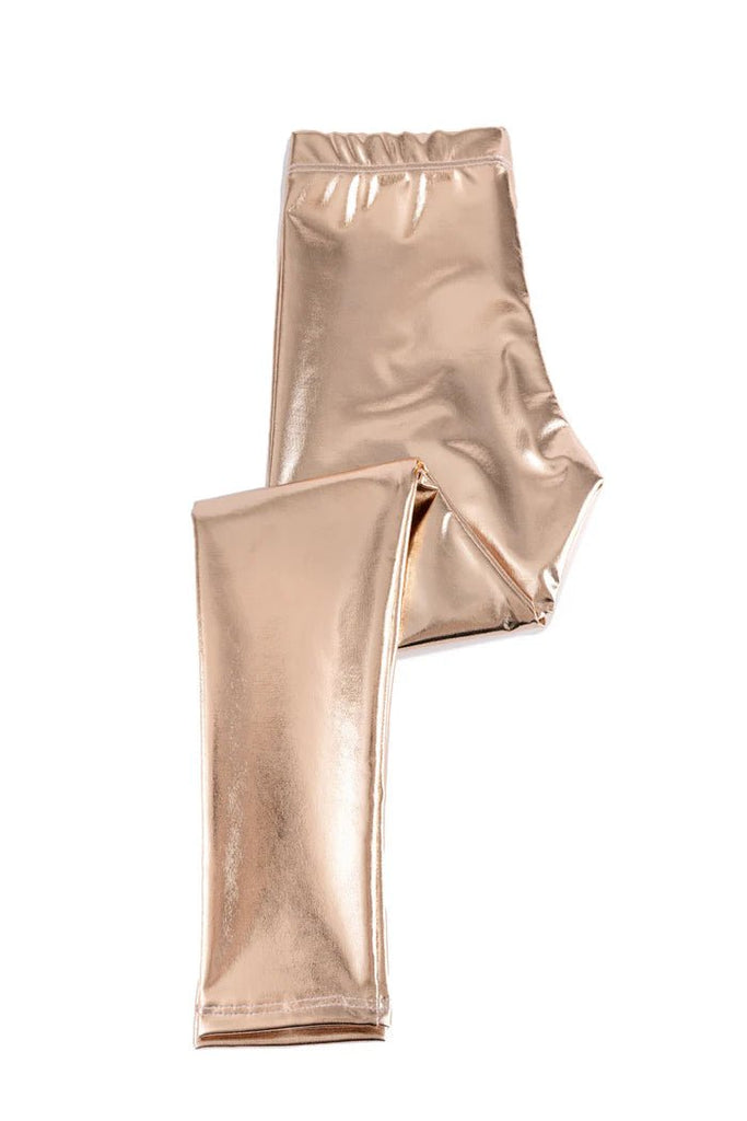 Leggings - Metallic Gold, 5 - 6 Jahre - Great Pretenders