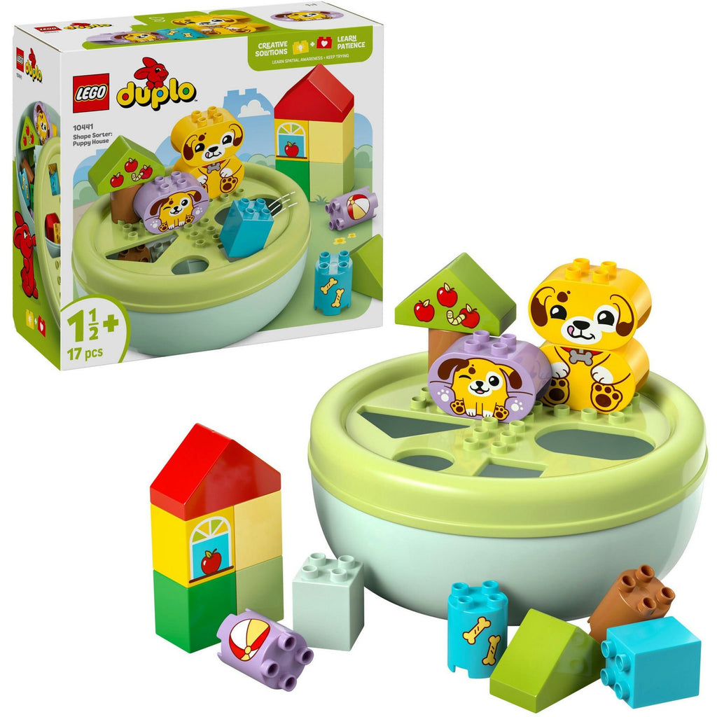 LEGO DUPLO Formsortierer Welpenhaus ab 18 Monaten