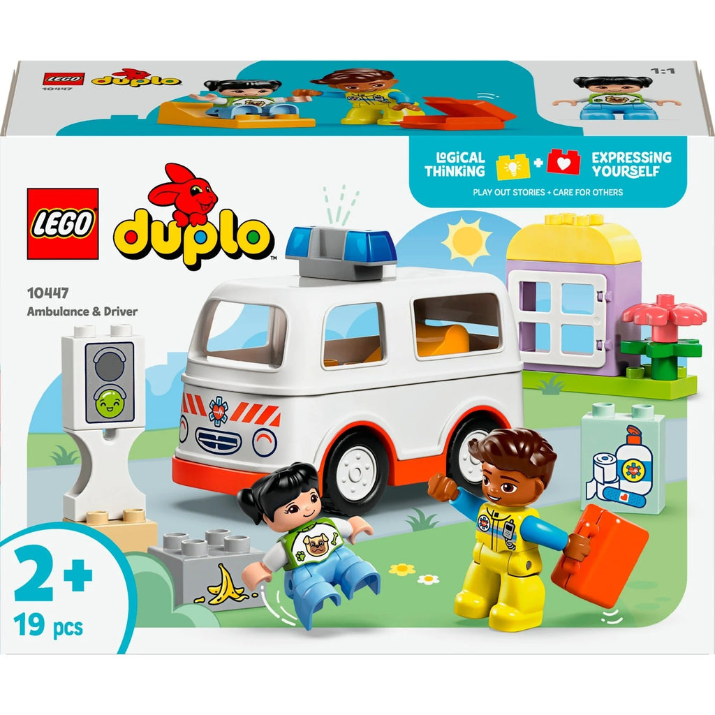 LEGO® 10447 DUPLO Town – Rettungswagen mit Fahrer - LEGO