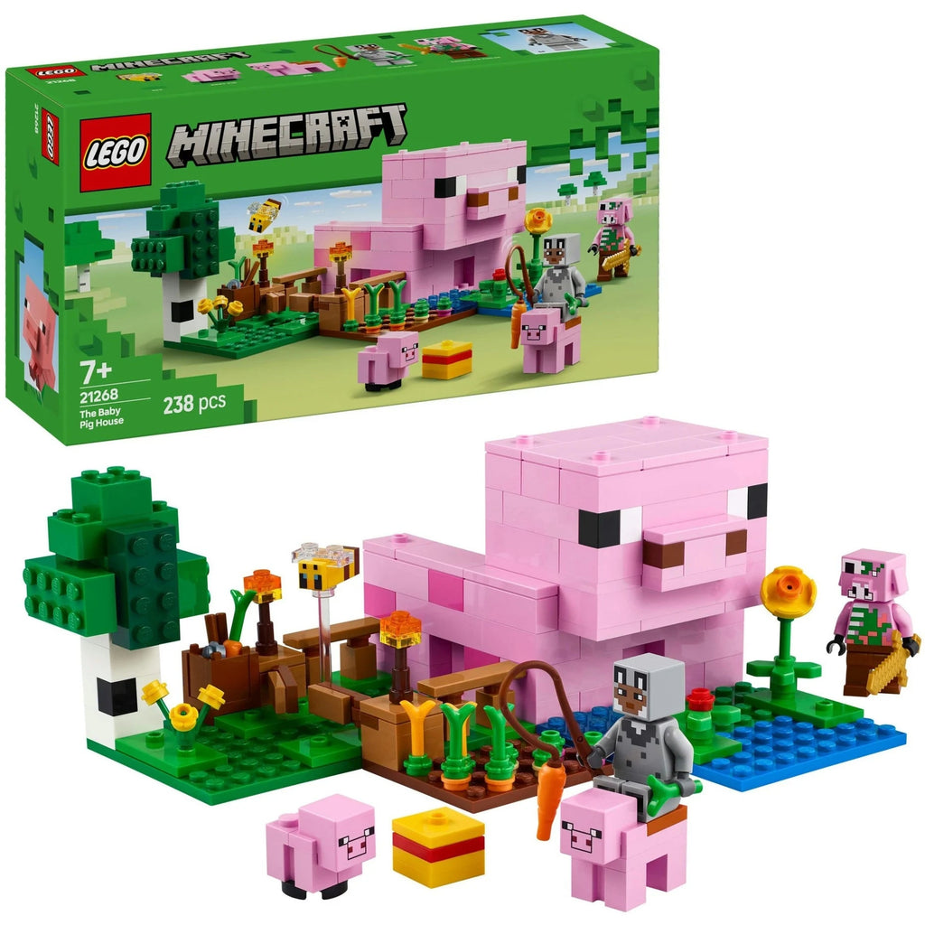 LEGO® 21268 Minecraft – Das Babyschwein - Haus - LEGO