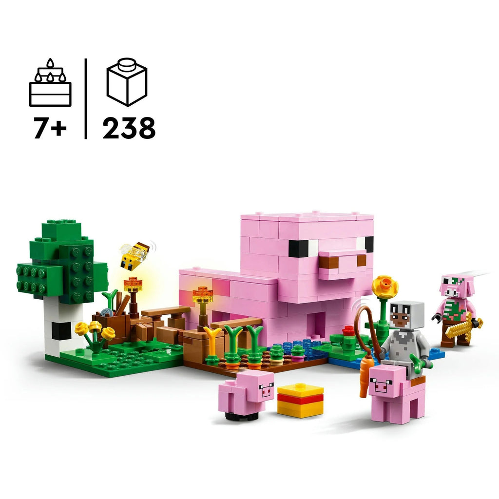 LEGO® 21268 Minecraft – Das Babyschwein - Haus - LEGO