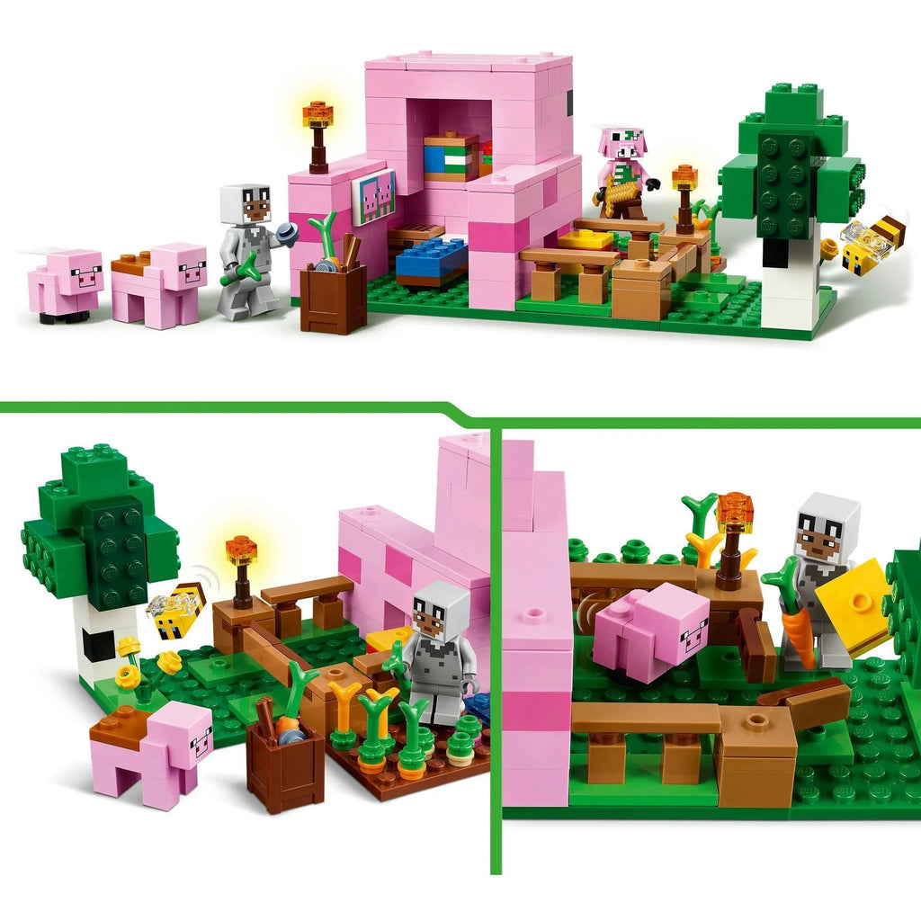 LEGO® 21268 Minecraft – Das Babyschwein - Haus - LEGO