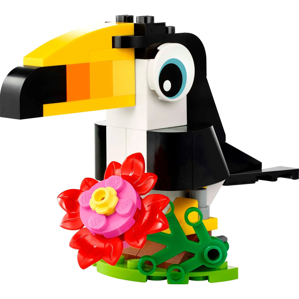 LEGO 3-in-1 Tukan Set mit Pinguin und Fisch ab 6 Jahren