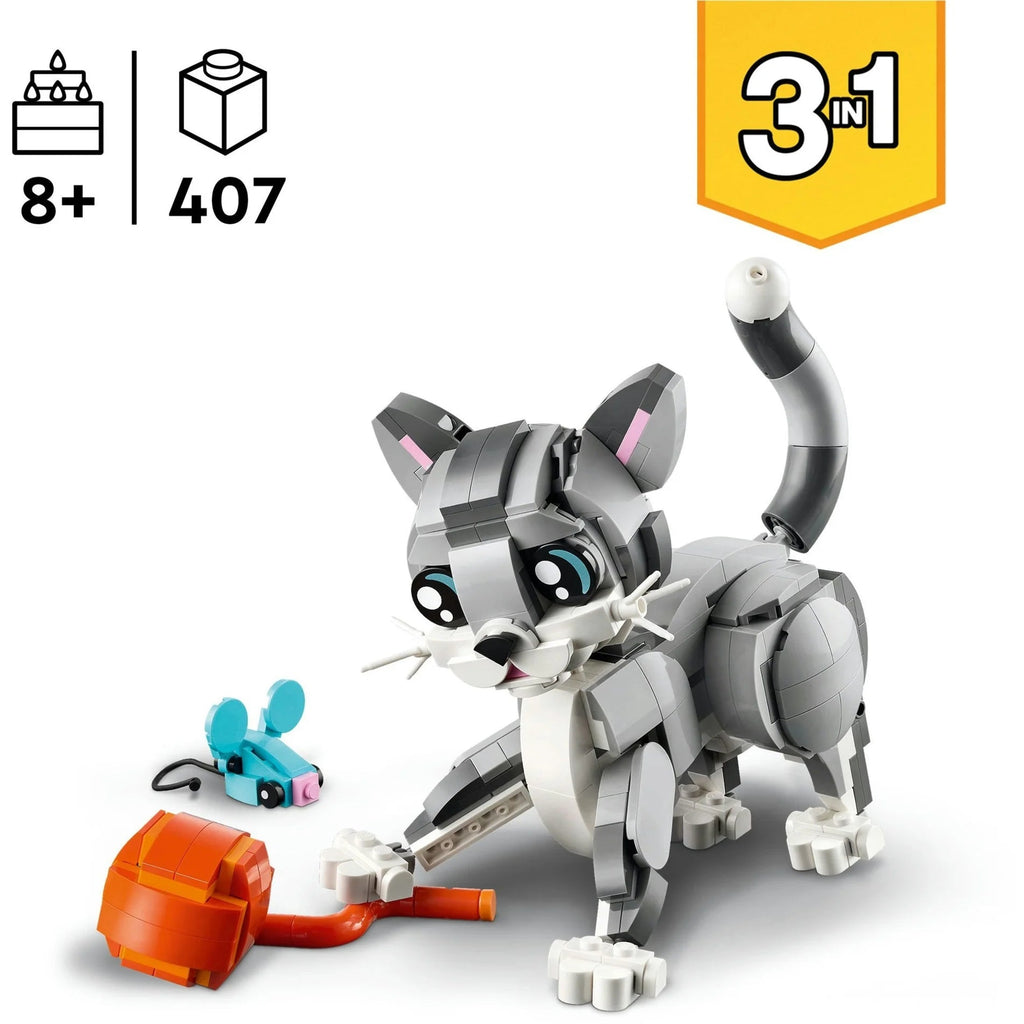 LEGO 31163 Creator 3 - in - 1 Graue Katze - LEGO