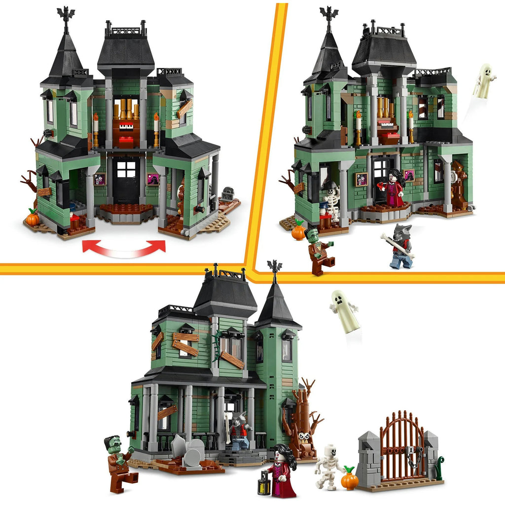 LEGO Halloween-Set für Kinder ab 9 – dreifacher Bauspaß