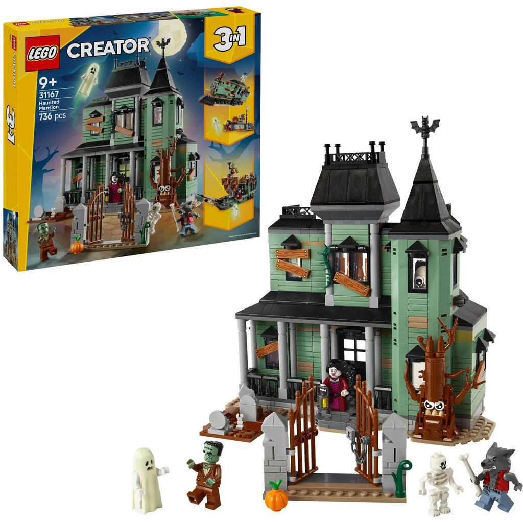 LEGO Creator Geisterhaus 3-in-1 Set ab 9 Jahren