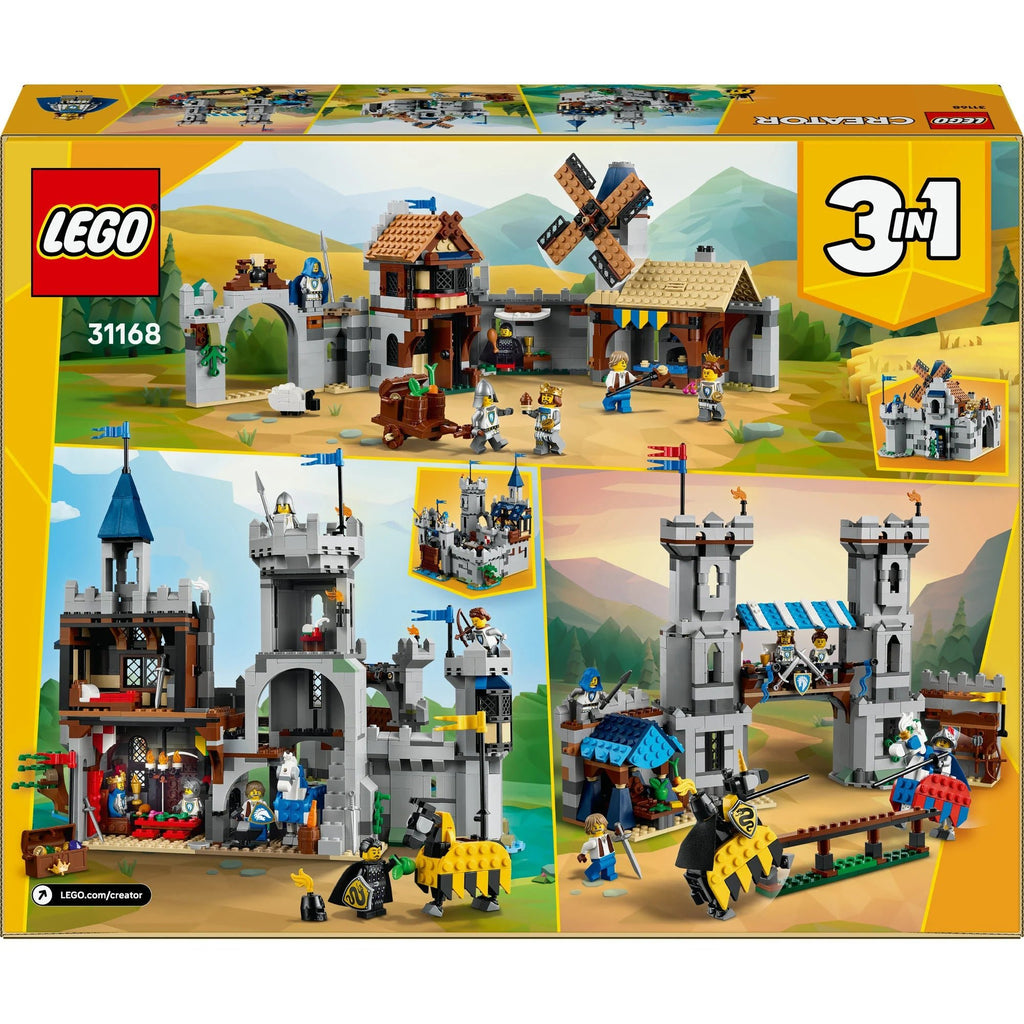 LEGO Burg zum Umbauen – Stadt, Turnierplatz oder Festung