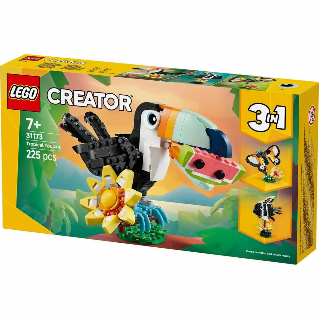 LEGO Creator Fish 3in1 Tropical Toucan 31173 Fisch-Modell