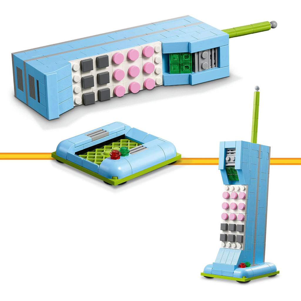 Umbaubares LEGO Set – 80er Handy oder 2000er Mobiltelefone