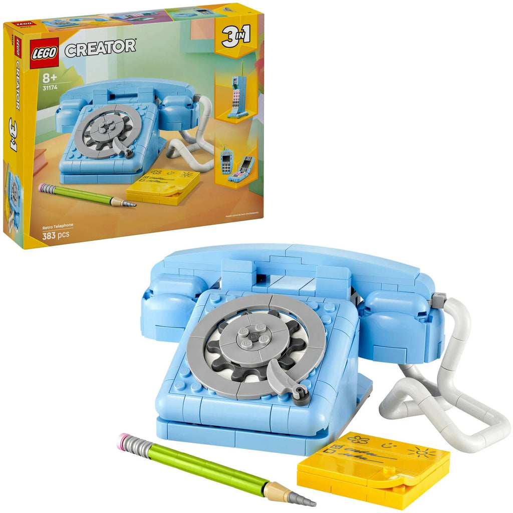 LEGO Creator Retro-Telefon 3-in-1 Set ab 8 Jahren