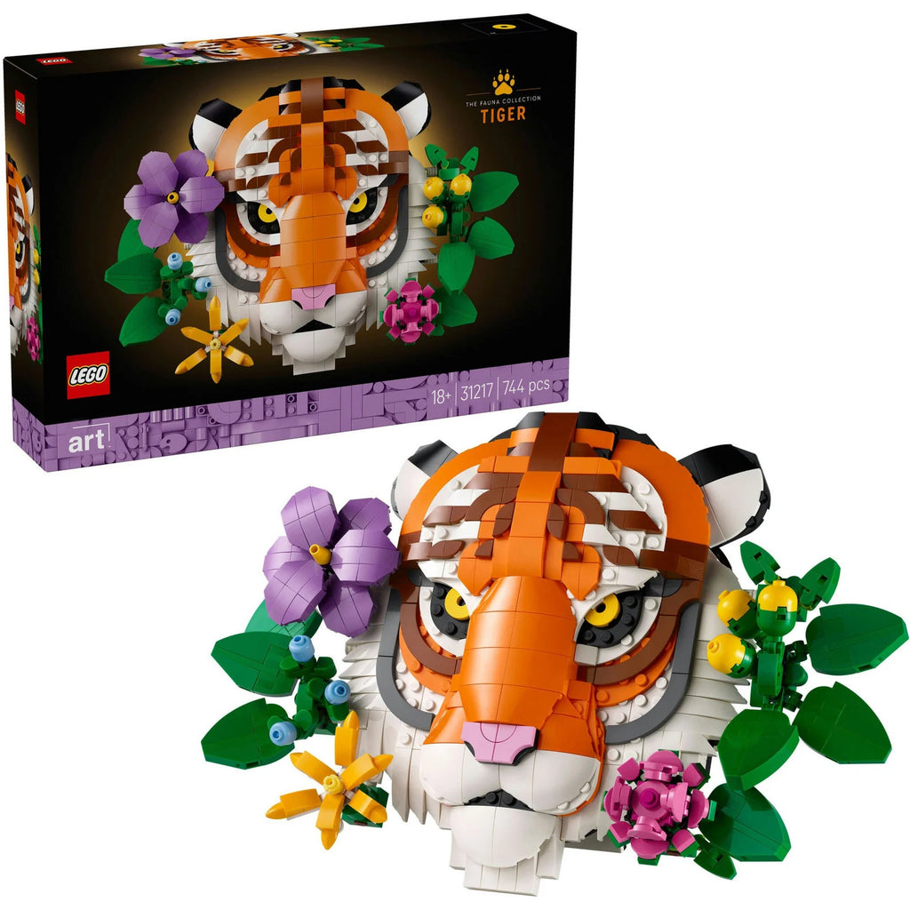 LEGO Art Fauna Collection Tiger 31217 ab 18 Jahren