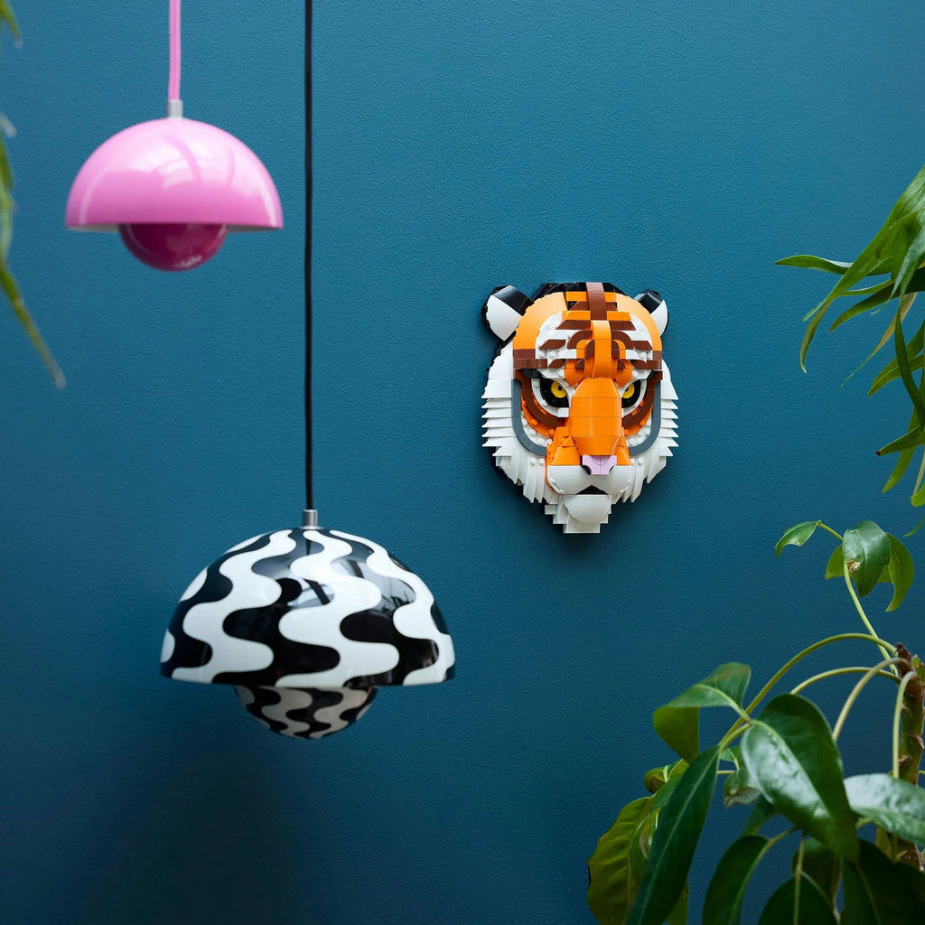 Geschenkidee für Tierfreunde – LEGO Tiger-Mosaik ab 18