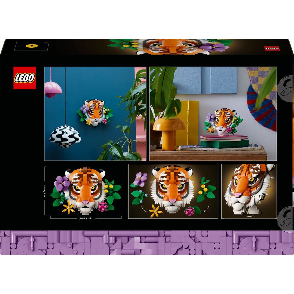 LEGO Mosaik mit Fauna-Motiv – ideal für Wohnzimmer oder Büro