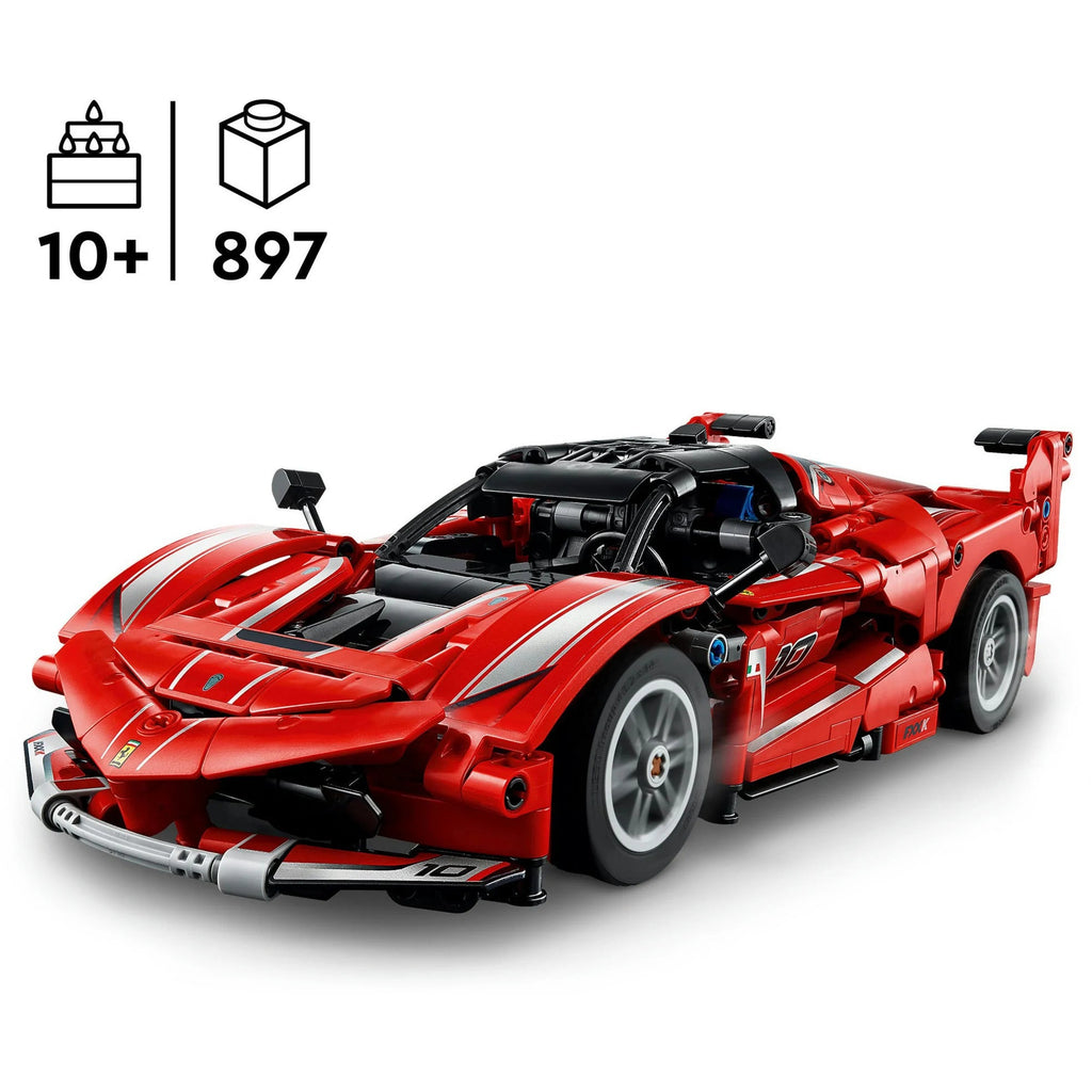 LEGO Supersportwagen mit V12-Motor und Flügeltüren