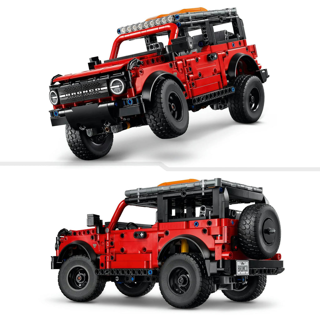 Modellfahrzeug LEGO mit Lenkung, Federung & Türen