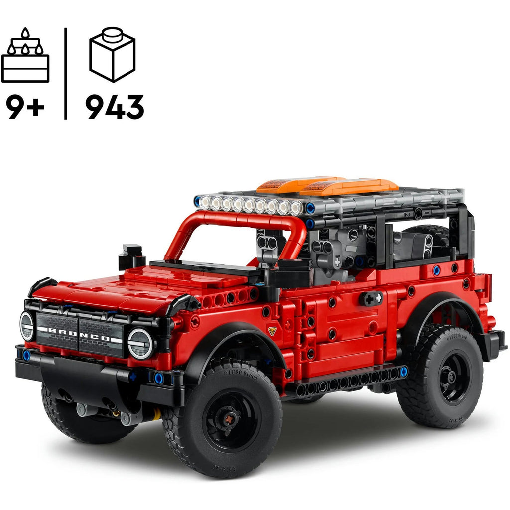 LEGO Technic Auto für Kinder ab 9 – Ford Bronco Set