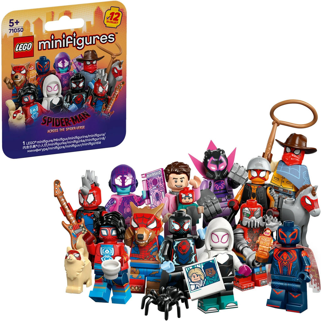 LEGO 71050 Minifigures Spider-Man Across the Spider-Verse Serie
