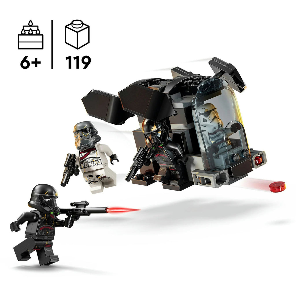 LEGO Nachttruppler und Todestruppler mit Landungsschiff