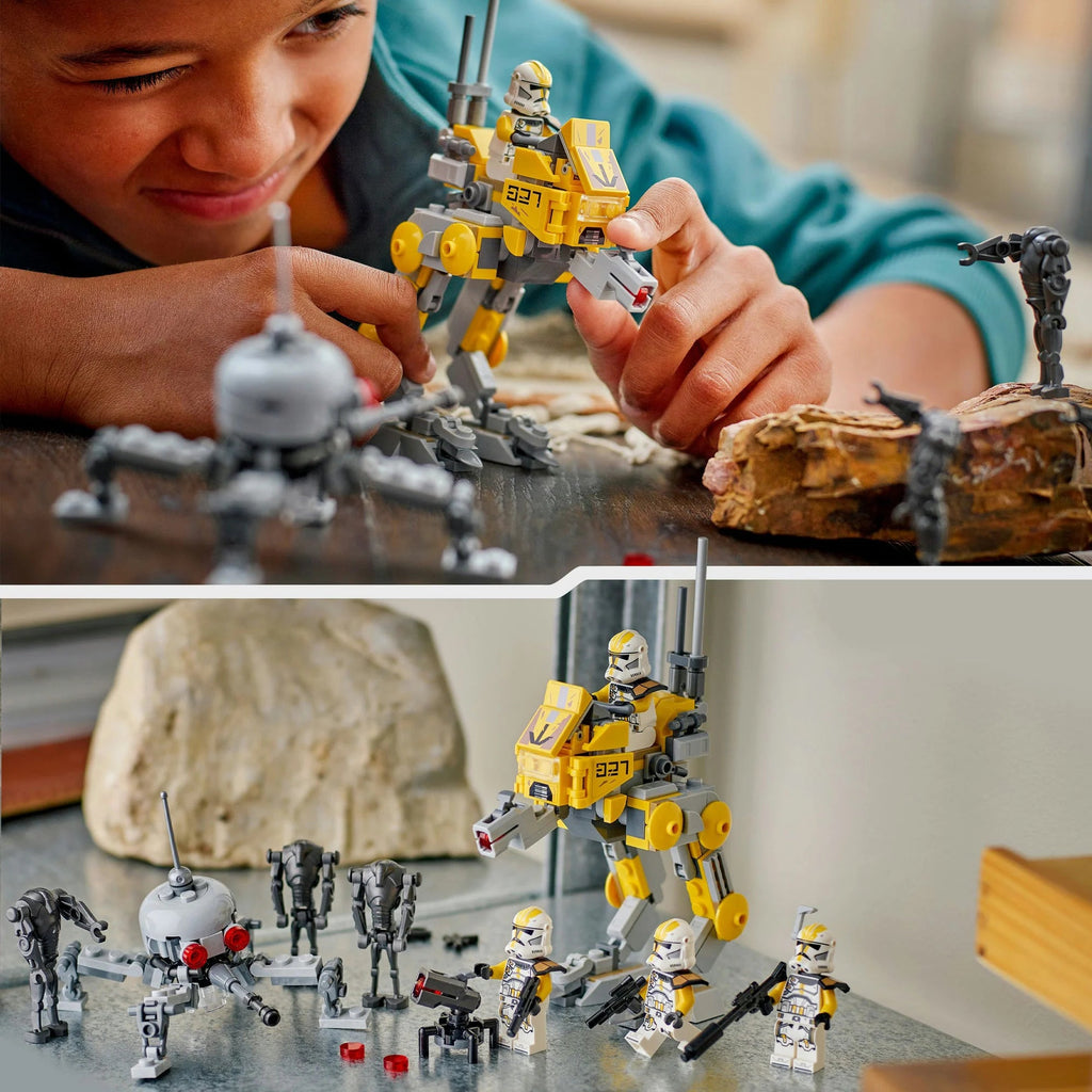 LEGO 75431 mit Kampfläufer, Droide & 7 Spielfiguren