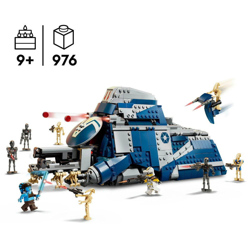 LEGO 75435 mit 10 Kampfdroiden & 2 Heldenfiguren