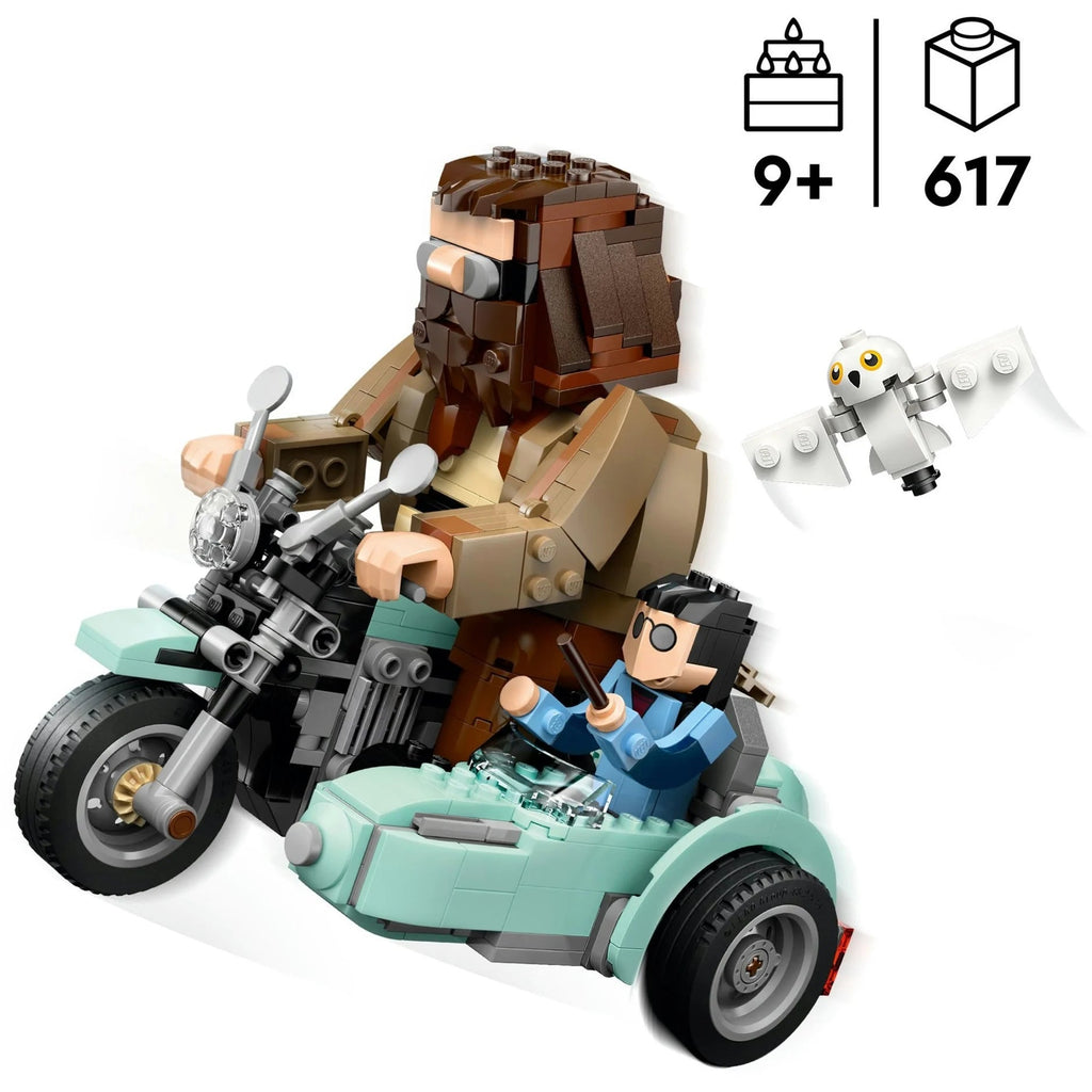 LEGO 76443 Harry Potter Hagrids und Harrys Motorradtour - LEGO