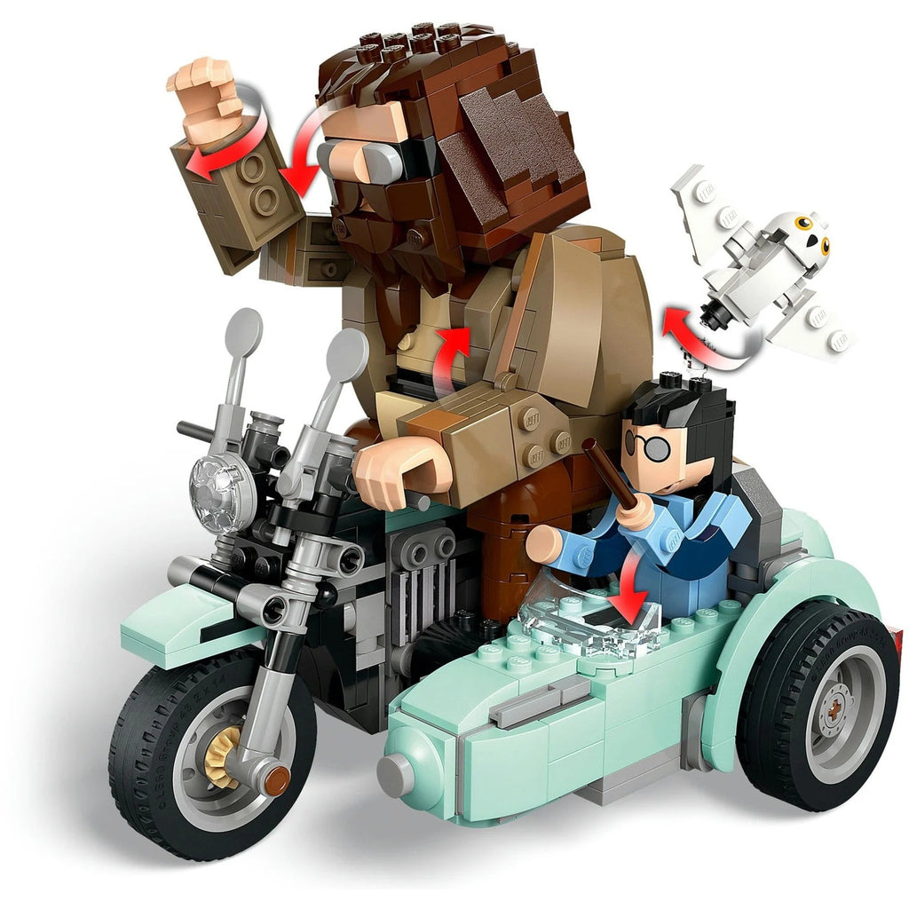 LEGO 76443 Harry Potter Hagrids und Harrys Motorradtour - LEGO