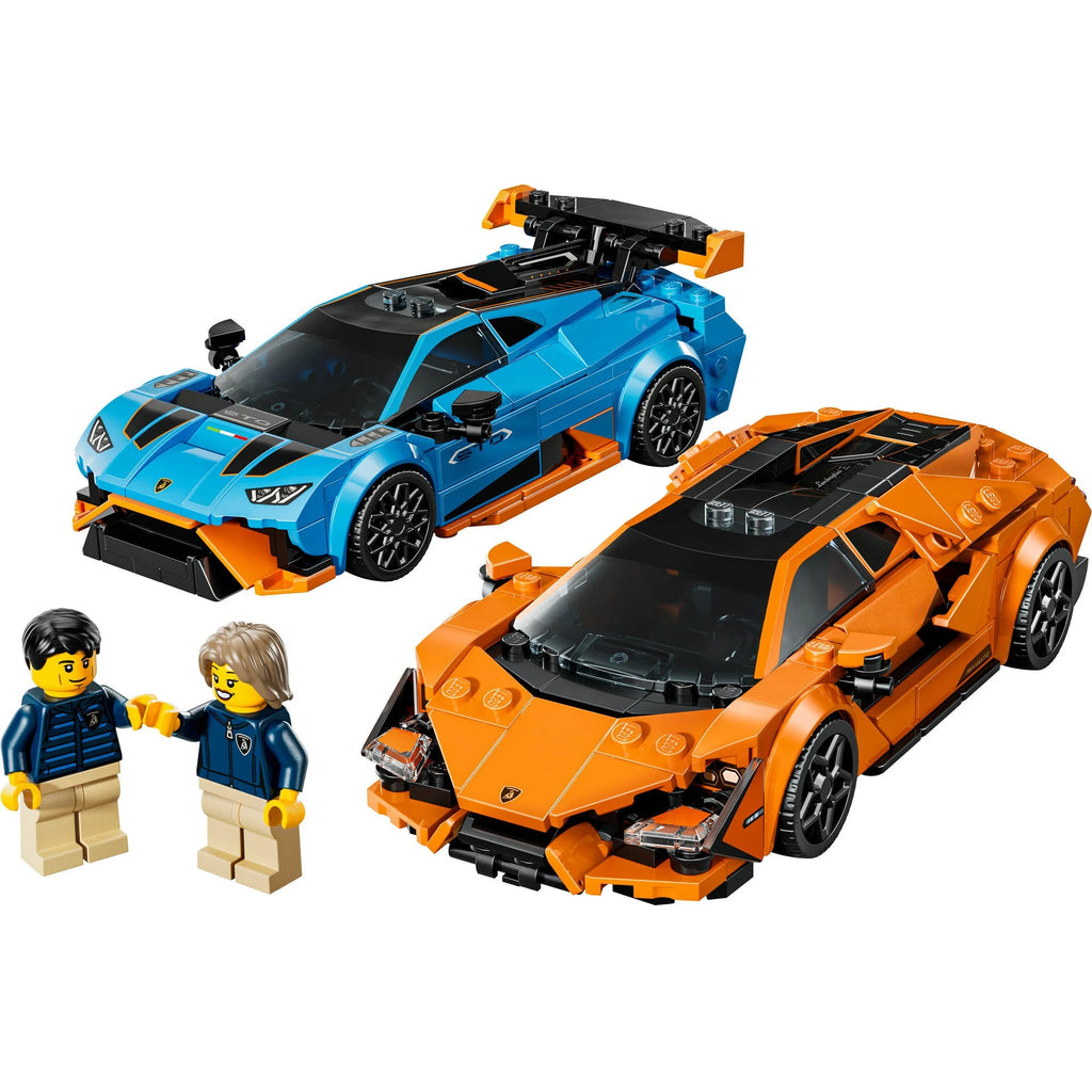 LEGO Lamborghini Revuelto und Huracán STO Set ab 10 Jahren