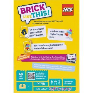 Brick Like This LEGO Partyspiel Deutsch Teamspiel ab 7 jahren