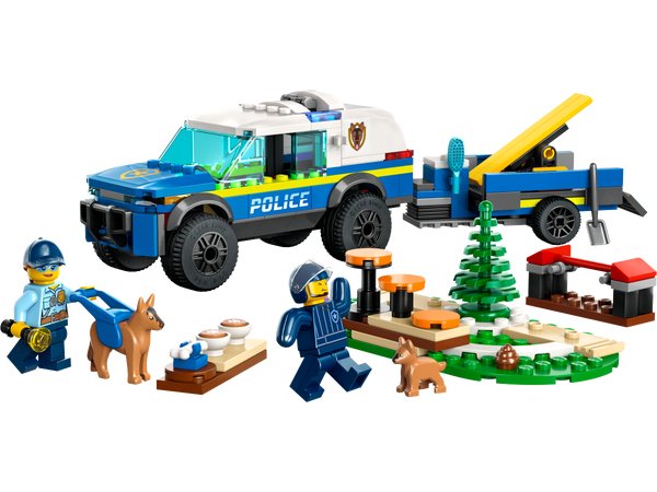 LEGO® City 60369 - Mobiles Polizeihunde - Training - LEGO