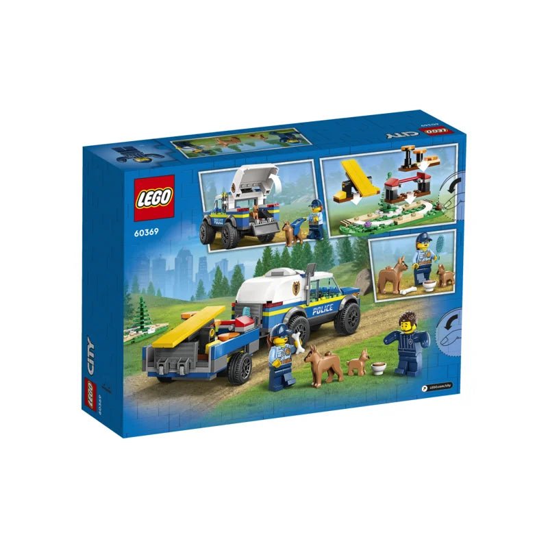 LEGO® City 60369 - Mobiles Polizeihunde - Training - LEGO