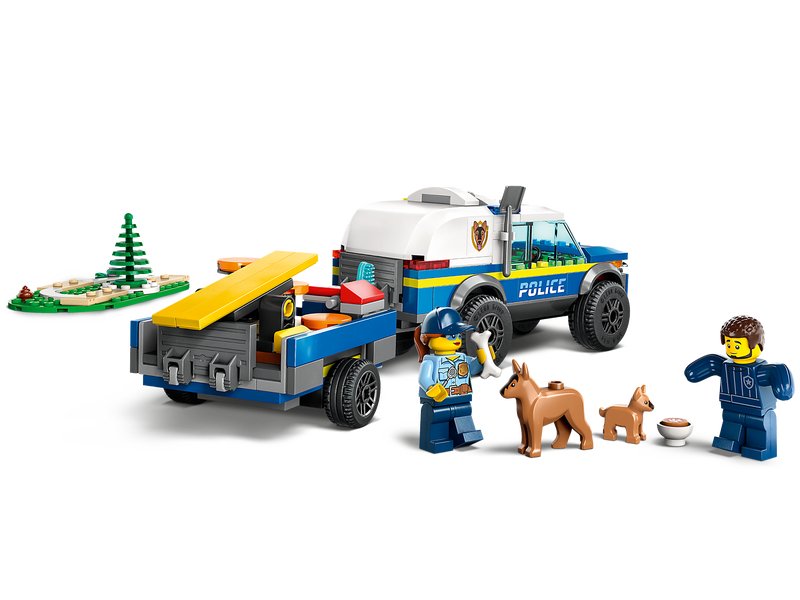 LEGO® City 60369 - Mobiles Polizeihunde - Training - LEGO