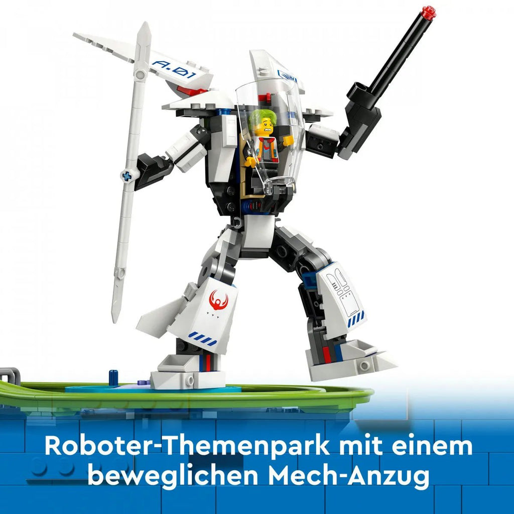 LEGO® City 60421 - Achterbahn mit Roboter - Mech - LEGO