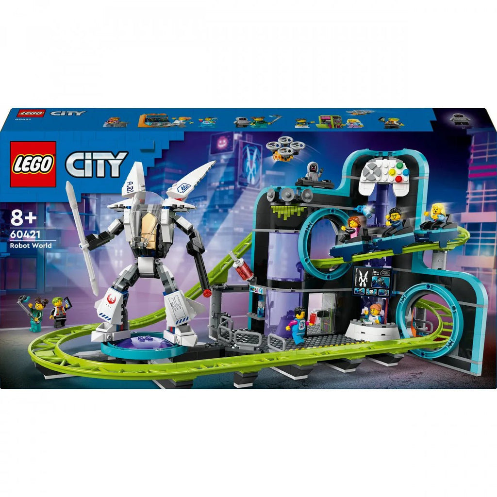 LEGO® City 60421 - Achterbahn mit Roboter - Mech - LEGO