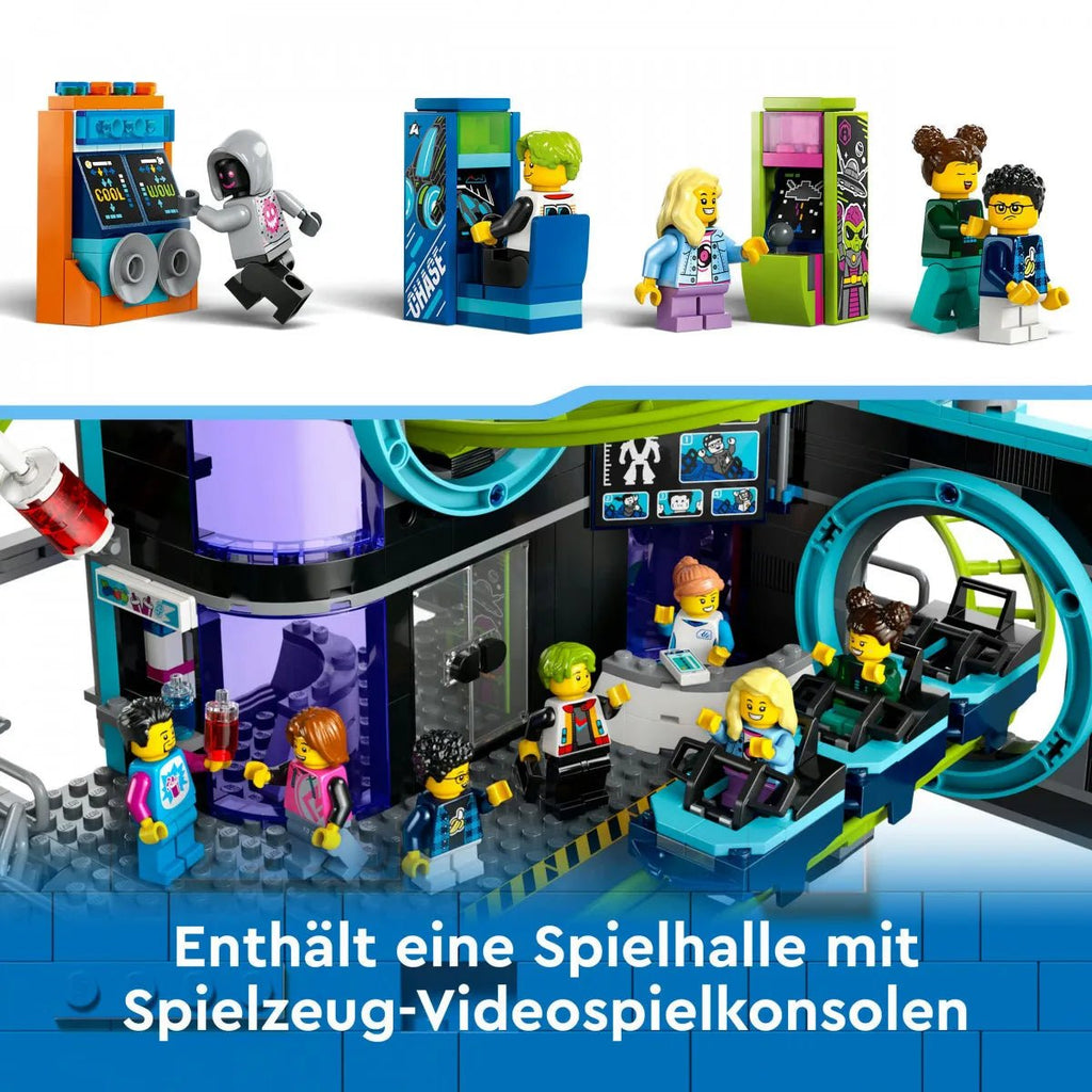 LEGO® City 60421 - Achterbahn mit Roboter - Mech - LEGO