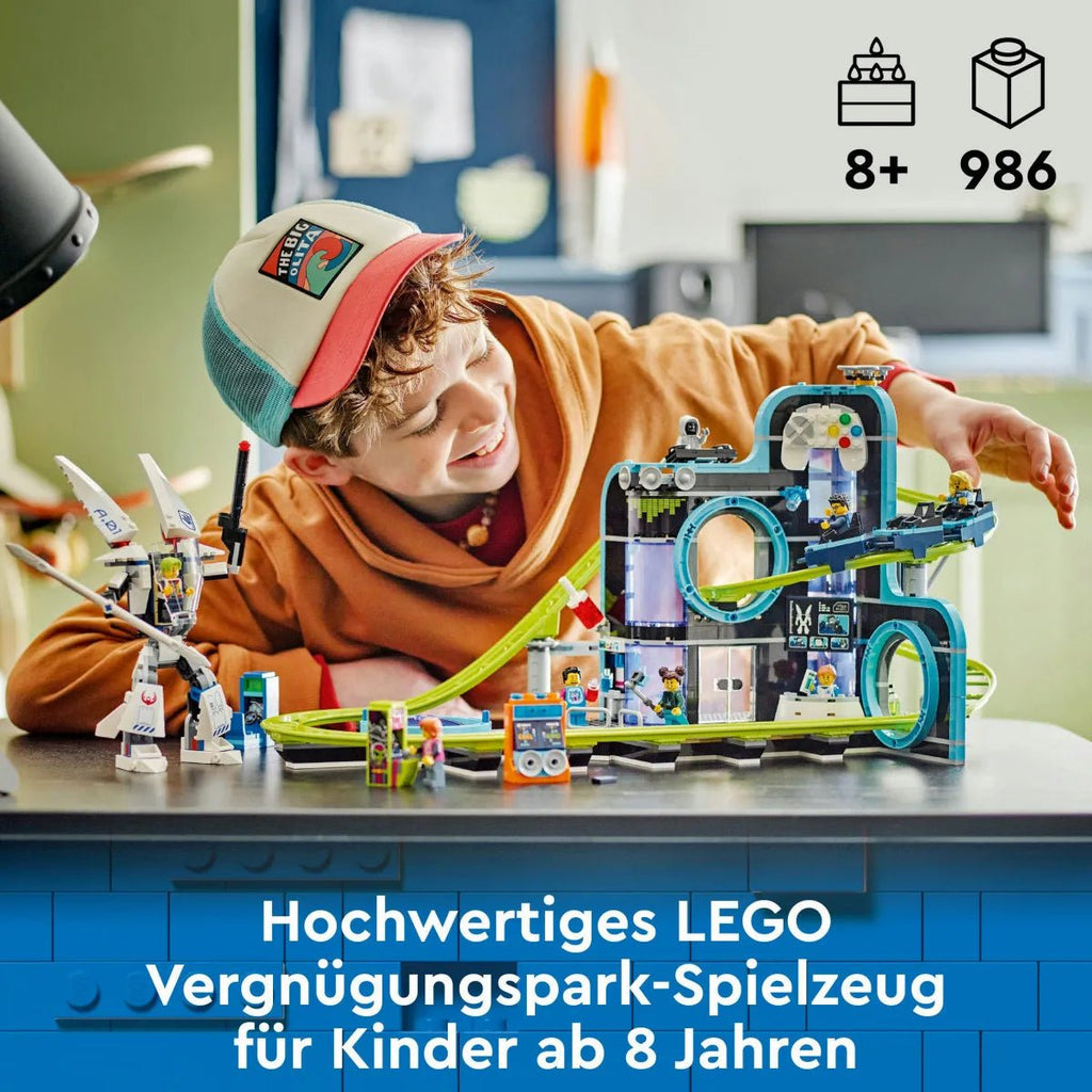 LEGO® City 60421 - Achterbahn mit Roboter - Mech - LEGO