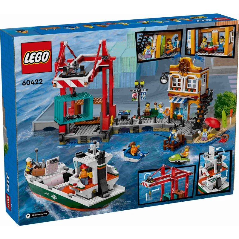 LEGO® City 60422 - Hafen mit Frachtschiff - LEGO