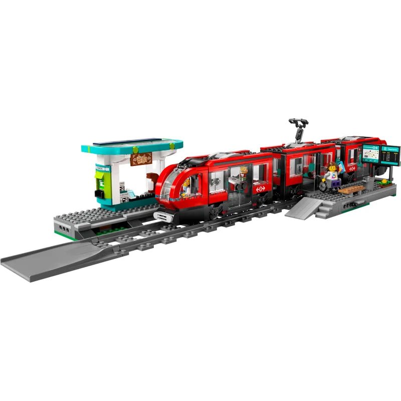 LEGO® City - 60423 Straßenbahn mit Haltestelle - Lego