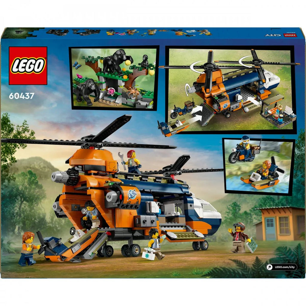 LEGO® City 60437 - Dschungel Forscher - Hubschrauber - LEGO