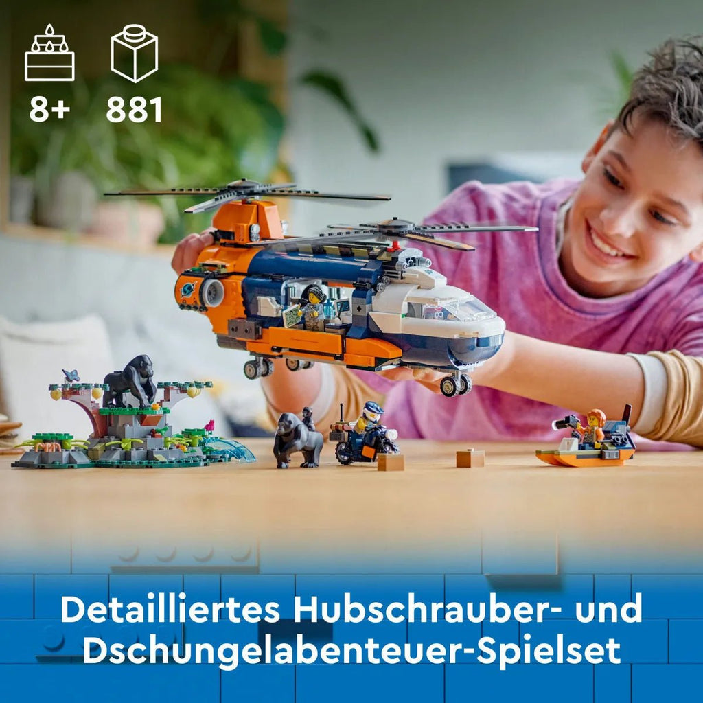 LEGO® City 60437 - Dschungel Forscher - Hubschrauber - LEGO